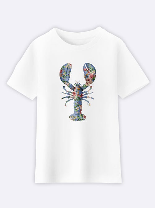 Tshirt Enfant FLORAL LOBSTER - Kiabi