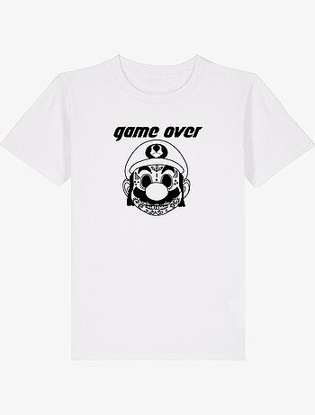 Tshirt Enfant GAME OVER MARIO