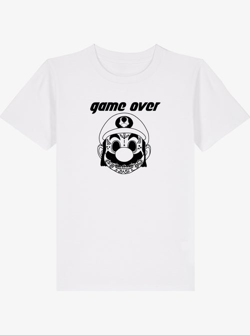 Tshirt Enfant GAME OVER MARIO - Kiabi
