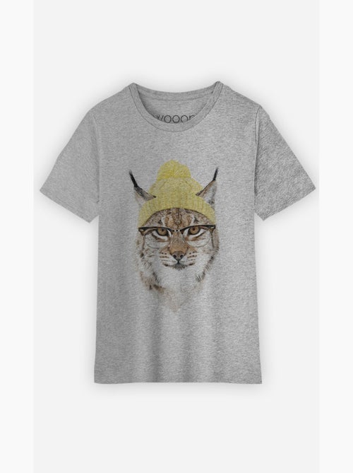Tshirt Enfant GEEKY CAT - Kiabi