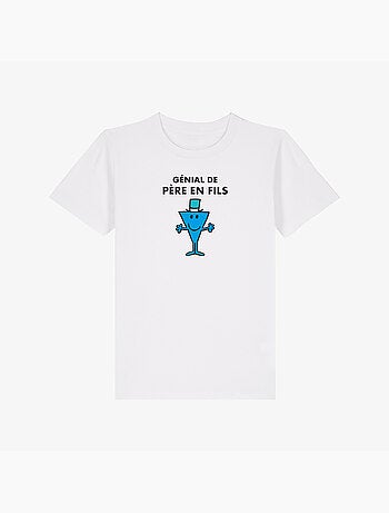 Tshirt Enfant GENIAL DE PERE EN FILS