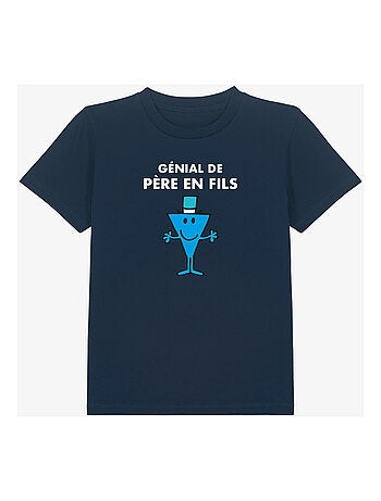 Tshirt Enfant GENIAL DE PERE EN FILS
