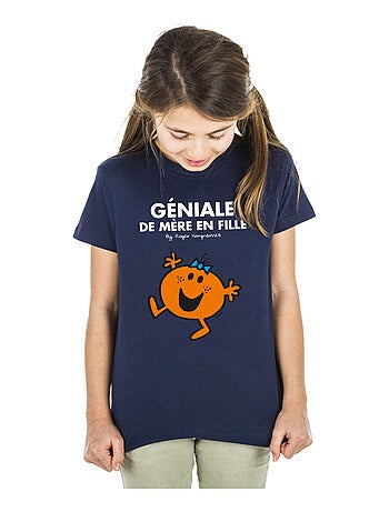 Tshirt Enfant GÉNIALE DE MÈRE EN FILLE