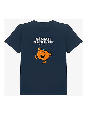 Tshirt Enfant GÉNIALE DE MÈRE EN FILLE