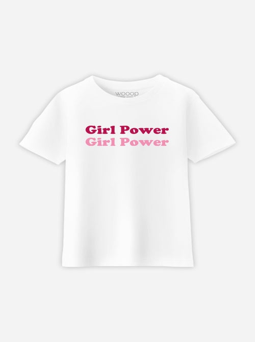 Tshirt Enfant GIRL POWER - Kiabi