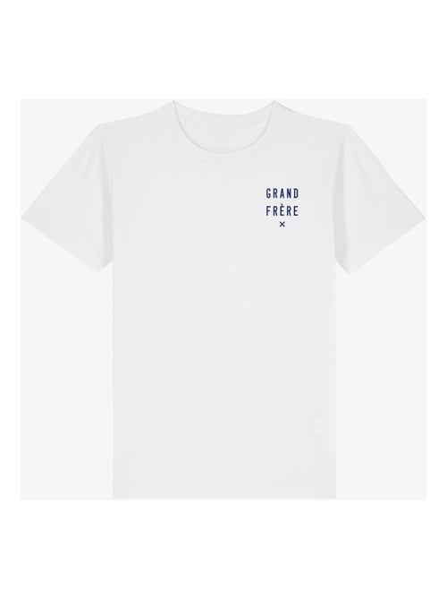 Tshirt Enfant GRAND FRÈRE X CŒUR WAF - Kiabi