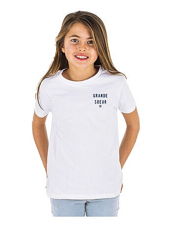 Tshirt Enfant GRANDE SŒUR X CŒUR WAF