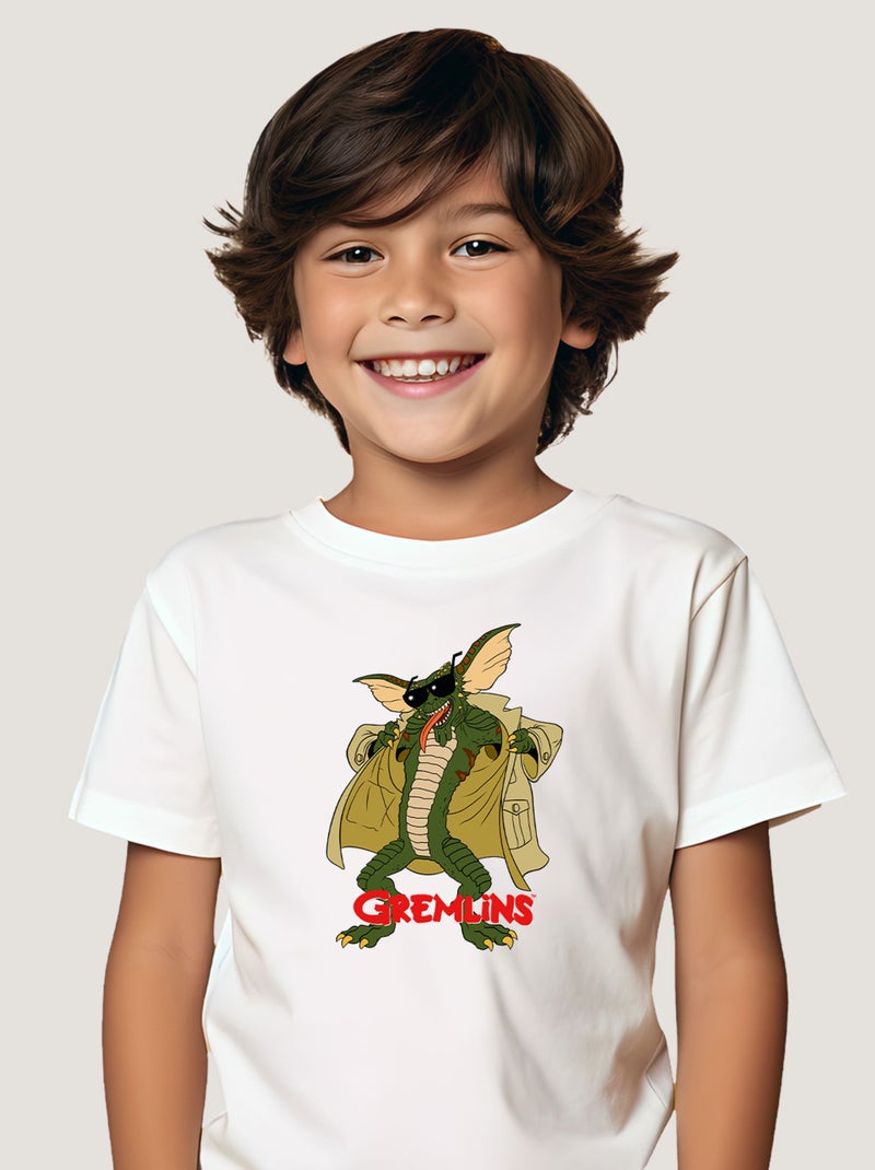 Tshirt Enfant GREMLINS 3 Blanc - Kiabi