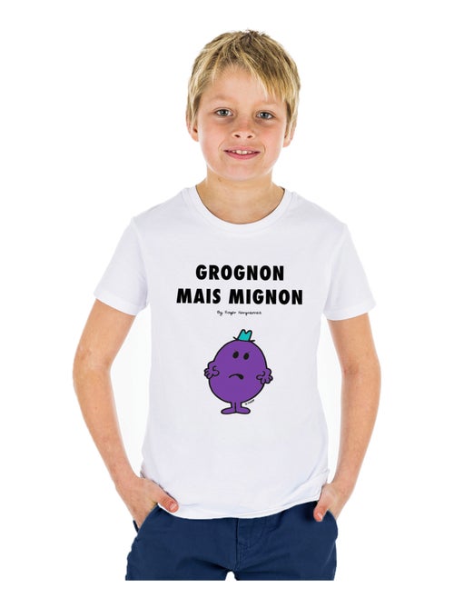 Tshirt Enfant GROGNON MAIS MIGNON 2 - Kiabi