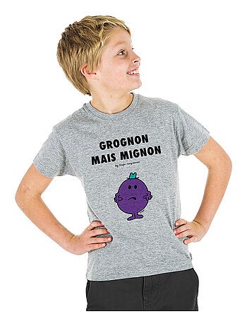 Tshirt Enfant GROGNON MAIS MIGNON 2