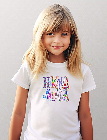 Tshirt Enfant HAKUNA MATATA COLOR