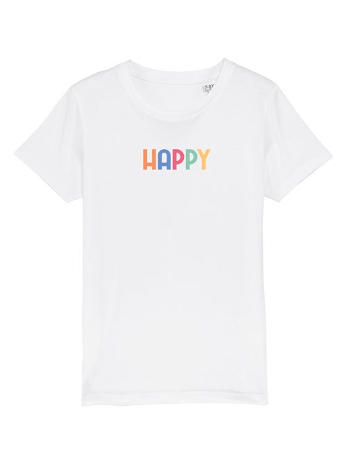 Tshirt Enfant HAPPY COLORÉ - Kiabi