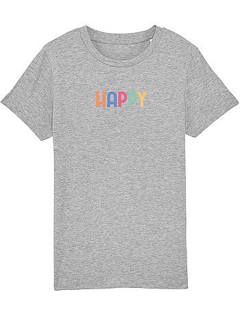 Tshirt Enfant HAPPY COLORÉ