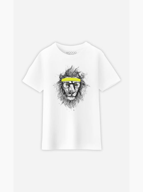 Tshirt Enfant HIPSTER LION - Kiabi