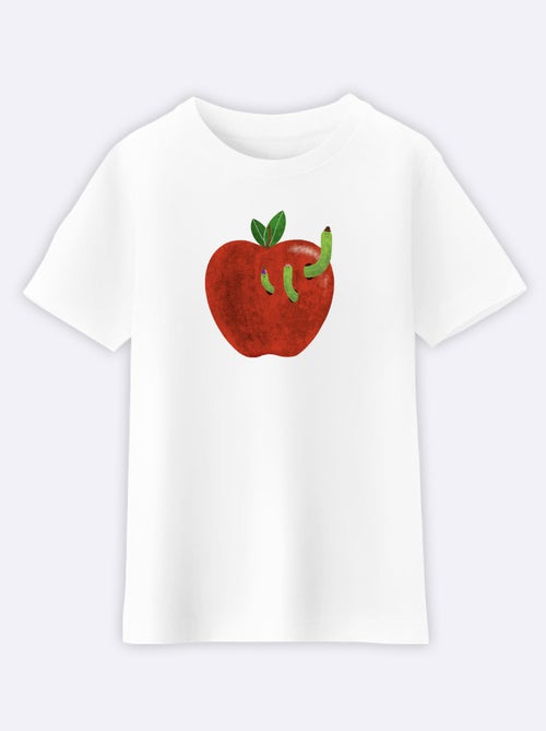 Tshirt Enfant HOME SWEET HOME APPLE - Kiabi