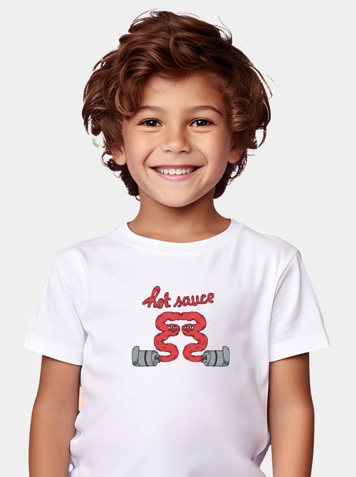 Tshirt Enfant HOTSAUCE - Kiabi