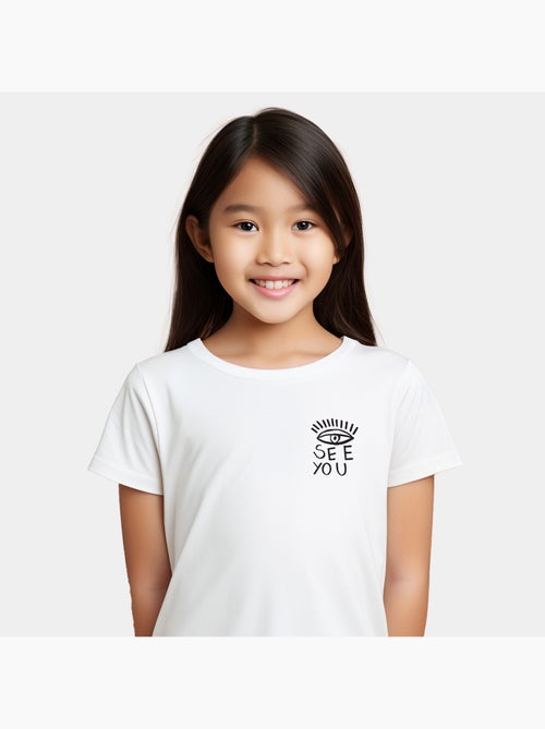 Tshirt Enfant I SEE YOU COEUR - Kiabi