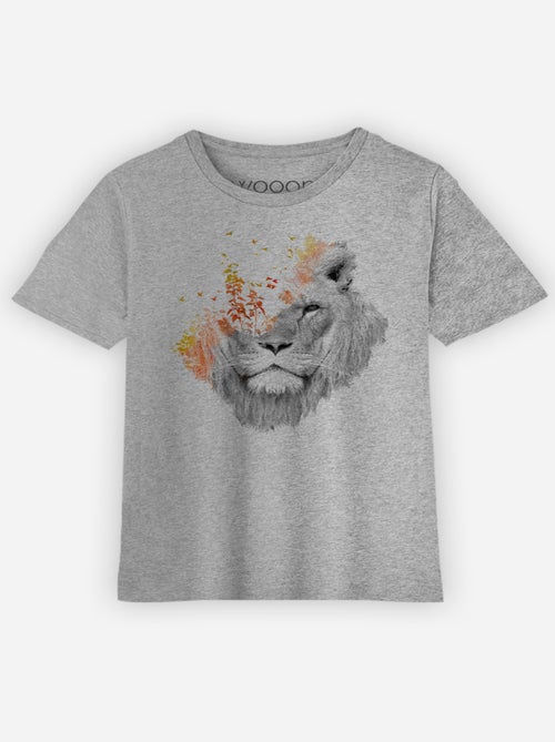 Tshirt Enfant IF I ROAR - Kiabi