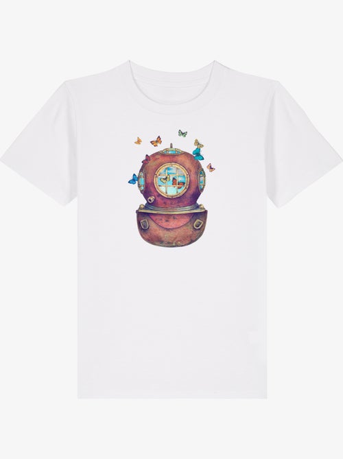 Tshirt Enfant INNER SPACE SQUARE - Kiabi