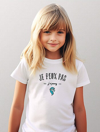 Tshirt Enfant JE PEUX PAS J'AI PONEY