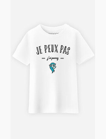 Tshirt Enfant JE PEUX PAS J'AI PONEY