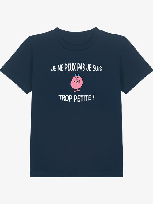 Tshirt Enfant JE PEUX PAS JE SUIS TROP PETITE - Kiabi