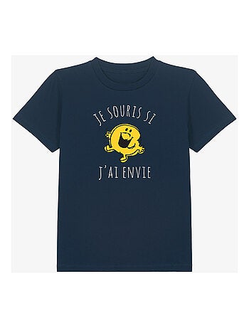 Tshirt Enfant JE SOURIS SI J'AI ENVIE