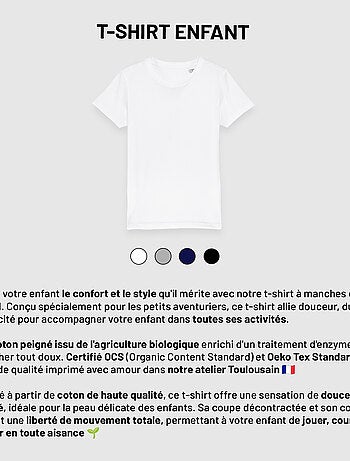 Tshirt Enfant JE SOURIS SI J'AI ENVIE