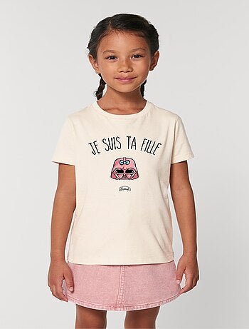 Tshirt Enfant JE SUIS TA FILLE