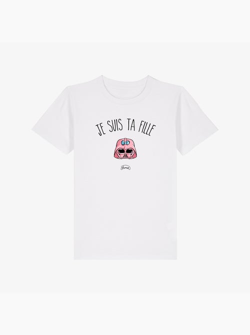 Tshirt Enfant JE SUIS TA FILLE - Kiabi