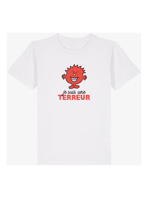 Tshirt Enfant JE SUIS UNE TERREUR - Kiabi