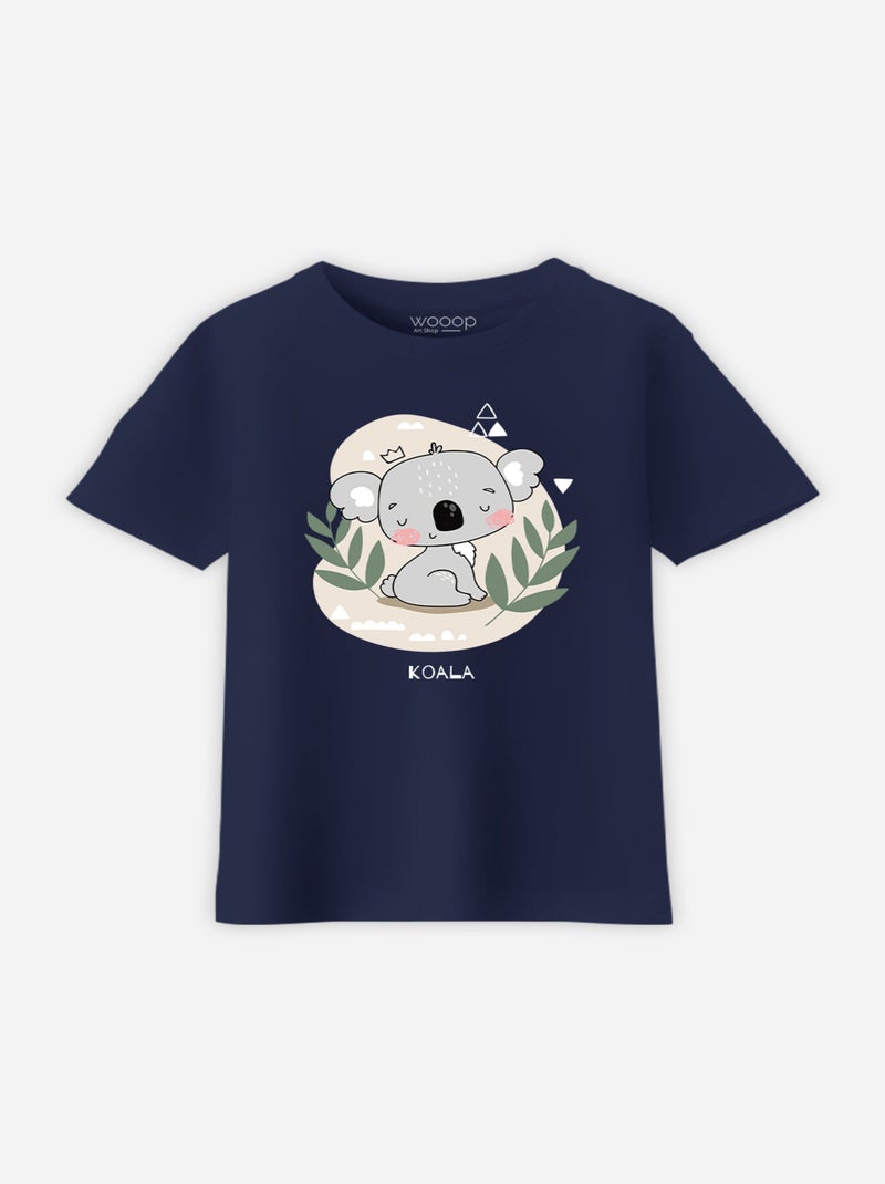 Tshirt Enfant JUNGLE KOALA Bleu marine - Kiabi
