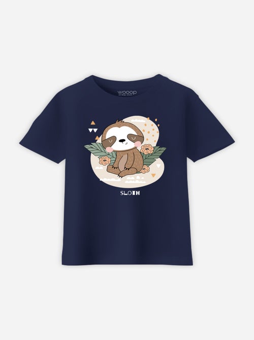 Tshirt Enfant JUNGLE SLOTH - Kiabi