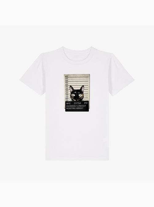 Tshirt Enfant KITTY MUGSHOT - Kiabi
