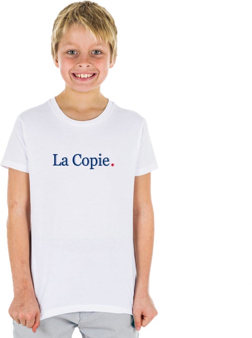 Tshirt Enfant LA COPIE - Kiabi