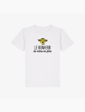 Tshirt Enfant LE BONHEUR DE MERE EN FILLE