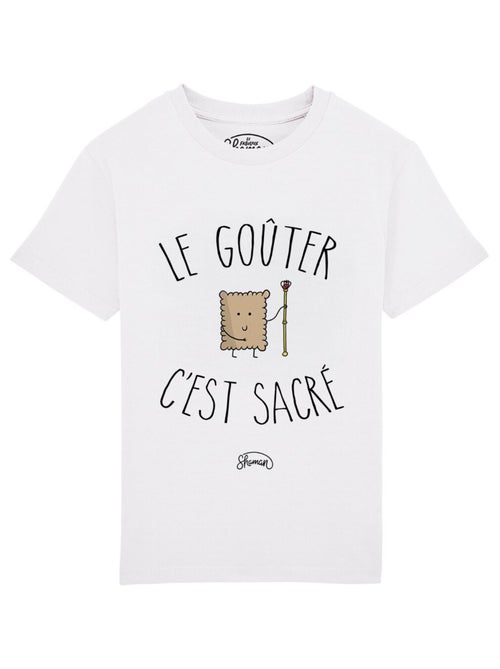 Tshirt Enfant LE GOUTER C'EST SACRE - Kiabi