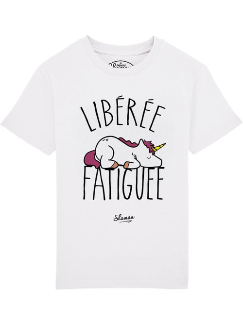 Tshirt Enfant LIBEREE FATIGUEE - Kiabi