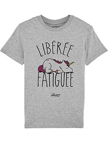 Tshirt Enfant LIBEREE FATIGUEE