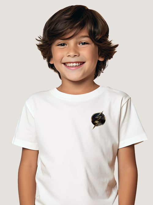 Tshirt Enfant LOGO CŒUR FLASH - Kiabi