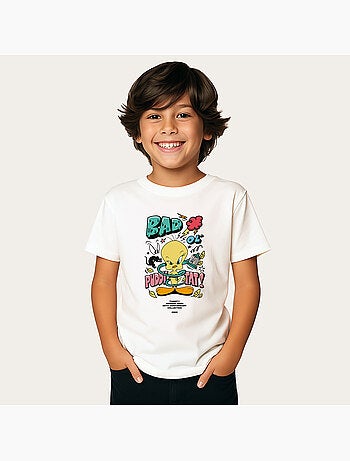 Tshirt Enfant LONELEY TUNES TWEETY 80TH BAD