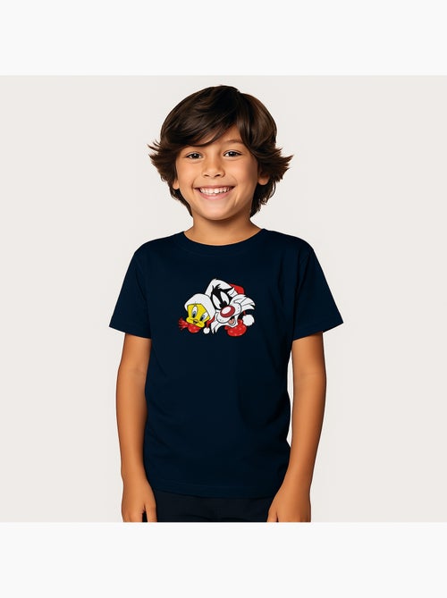 Tshirt Enfant LOONEY TUNES SYLVESTER AND TWEETY - Kiabi