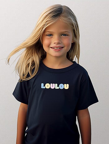 Tshirt Enfant LOULOU COLORE