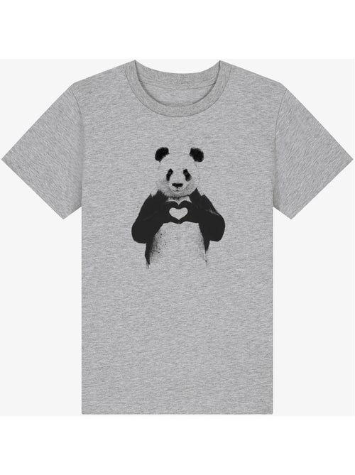 Tshirt Enfant LOVE PANDA - Kiabi