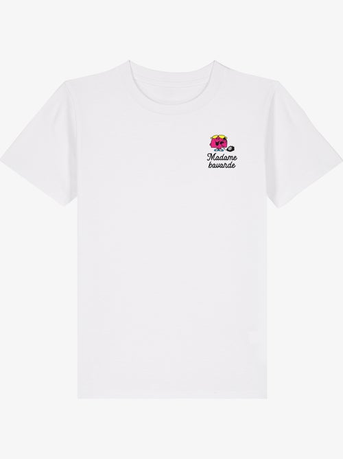 Tshirt Enfant MADAME BAVARDE COEUR - Kiabi