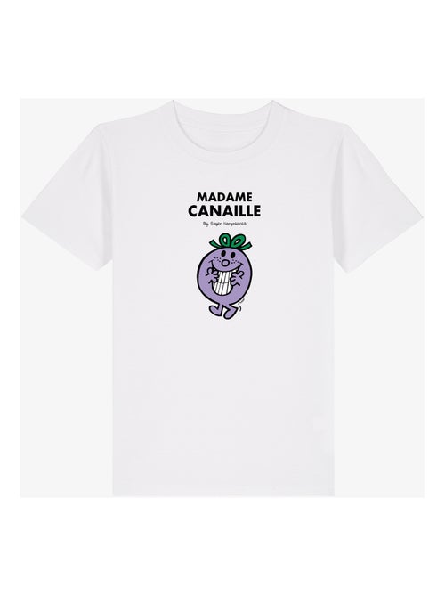 Tshirt Enfant MADAME CANAILLE - Kiabi