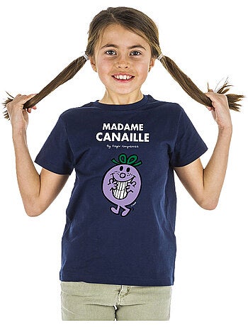 Tshirt Enfant MADAME CANAILLE