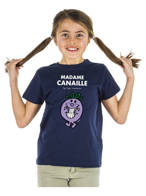 Tshirt Enfant MADAME CANAILLE - Kiabi