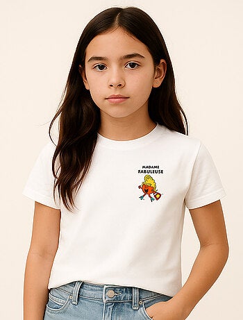 Tshirt Enfant MADAME FABULEUSE CŒUR