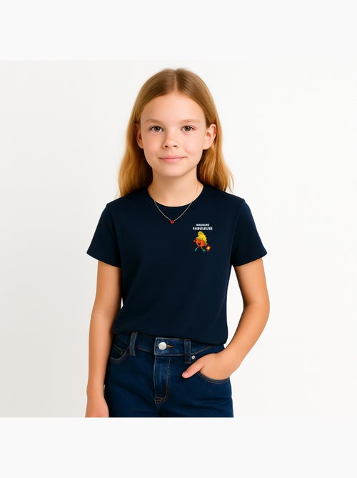 Tshirt Enfant MADAME FABULEUSE CŒUR - Kiabi